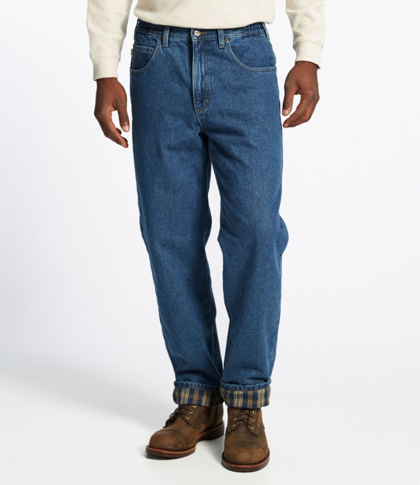 ll bean elastic waist jeans