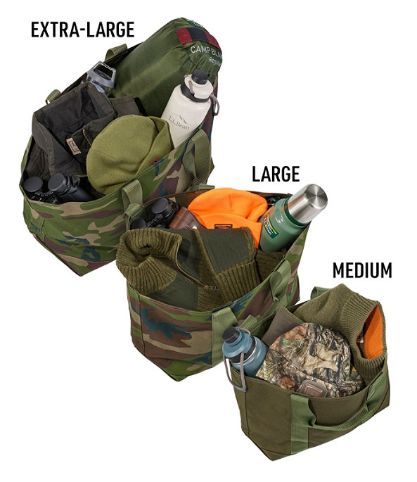 Hunter's Tote Bag, Extra-Large, Olive Drab, large image number 3