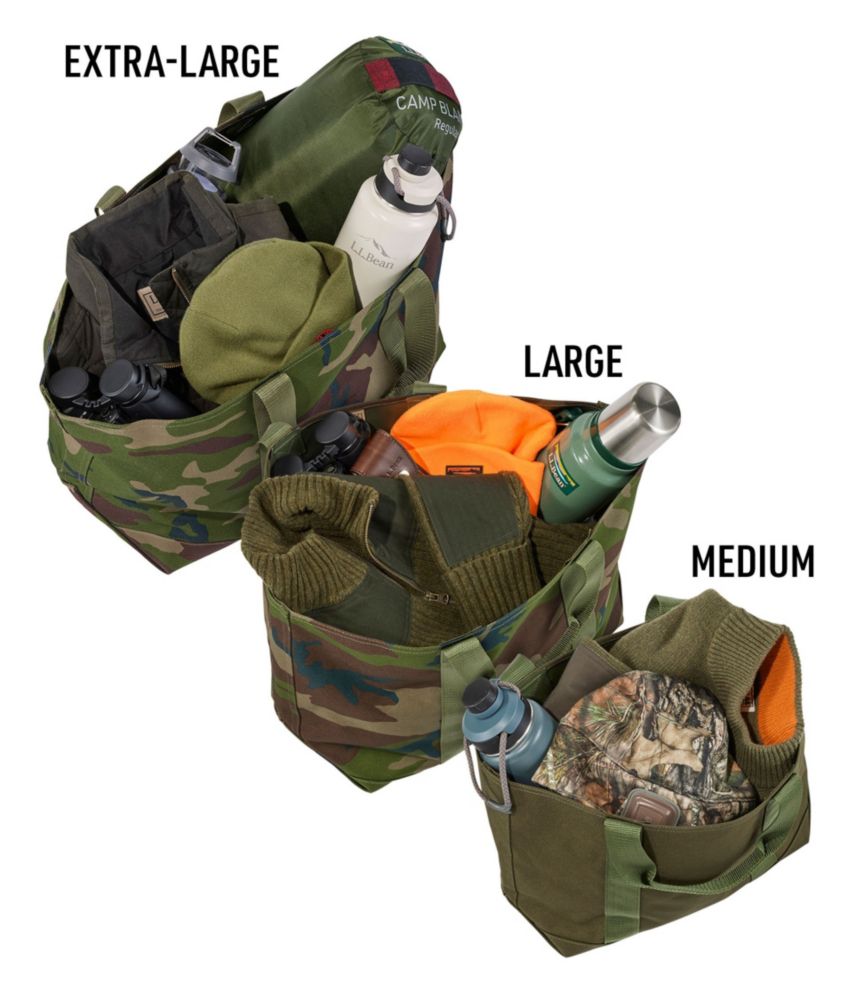 Hunter's Tote Bag, Open-Top, Camouflage, small image number 4