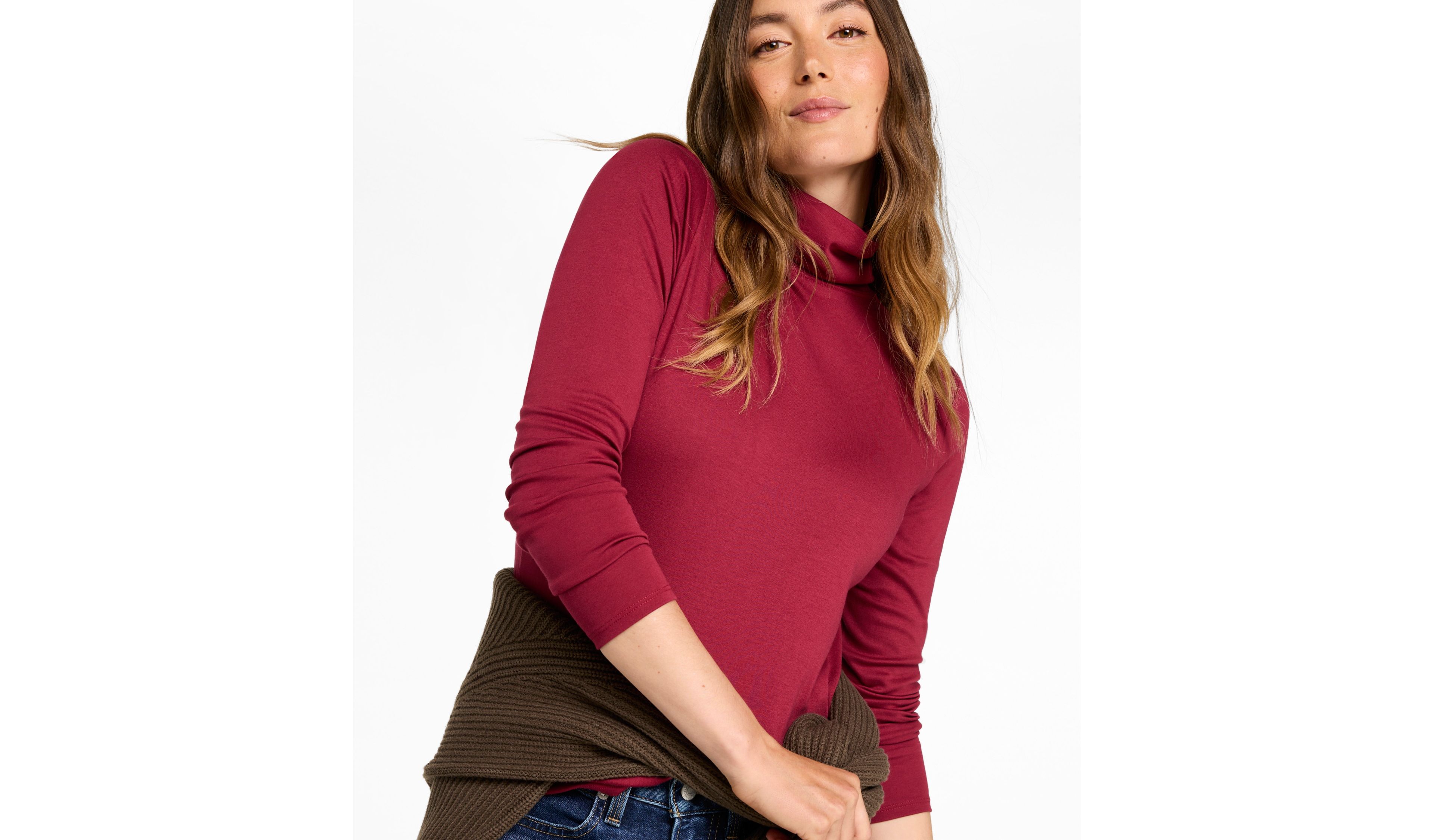 Women's Pima Cotton Turtleneck