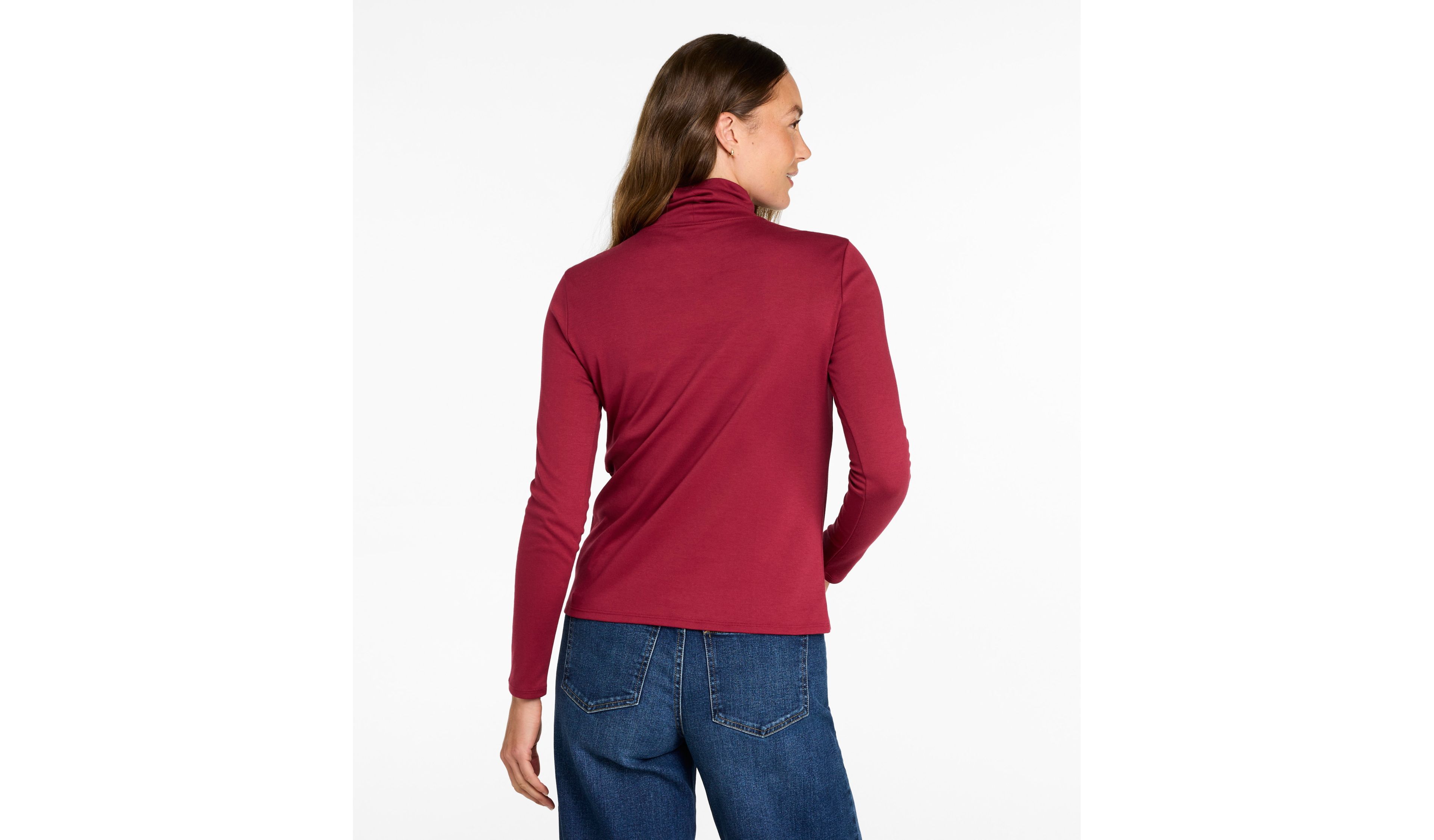Women's Pima Cotton Turtleneck