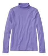 Women's Pima Cotton Turtleneck, Long-Sleeve | Shirts & Tops at L.L.Bean