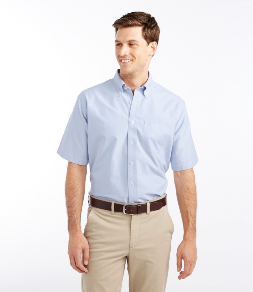 ll bean short sleeve dress shirts