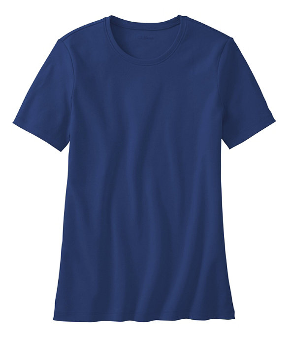 Interlock Crewneck Short Sleeve, Alpine Blue, large image number 0