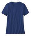 Women's L.L.Bean Tee, Short-Sleeve Crewneck, Alpine Blue, small image number 0