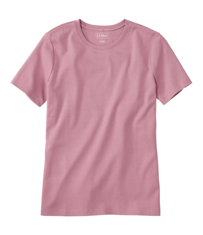 Women's L.L.Bean Tee, Short-Sleeve Crewneck, Washed Orchid, small image number 1
