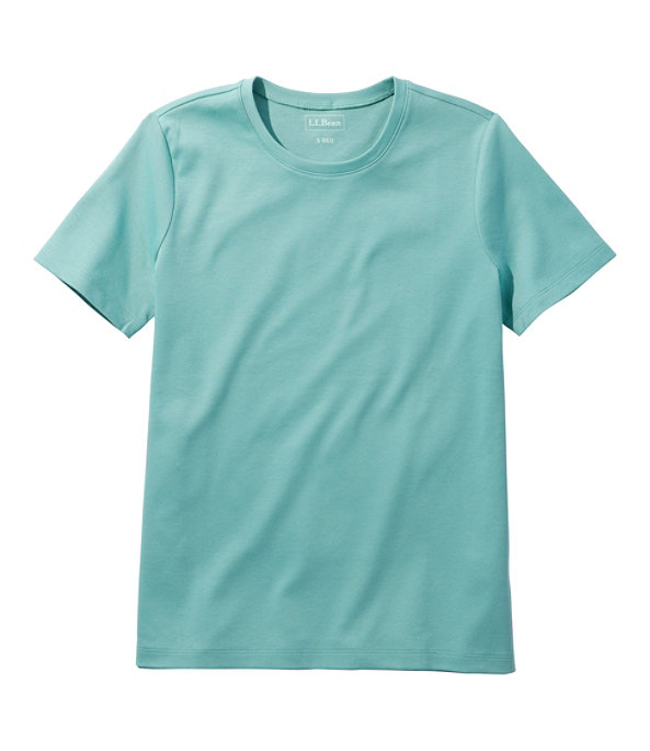 Women's L.L.Bean Tee, Short-Sleeve Crewneck, Silver Pine, large image number 0