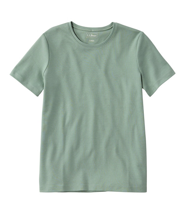 Interlock Crewneck Short Sleeve, Faded Sage, large image number 0