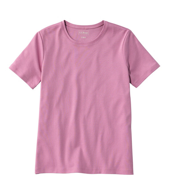Interlock Crewneck Short Sleeve, Iced Orchid, large image number 0