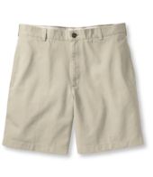 Men's Wrinkle-Free Double L Chino Shorts, Natural Fit, Hidden Comfort  Waist, 6