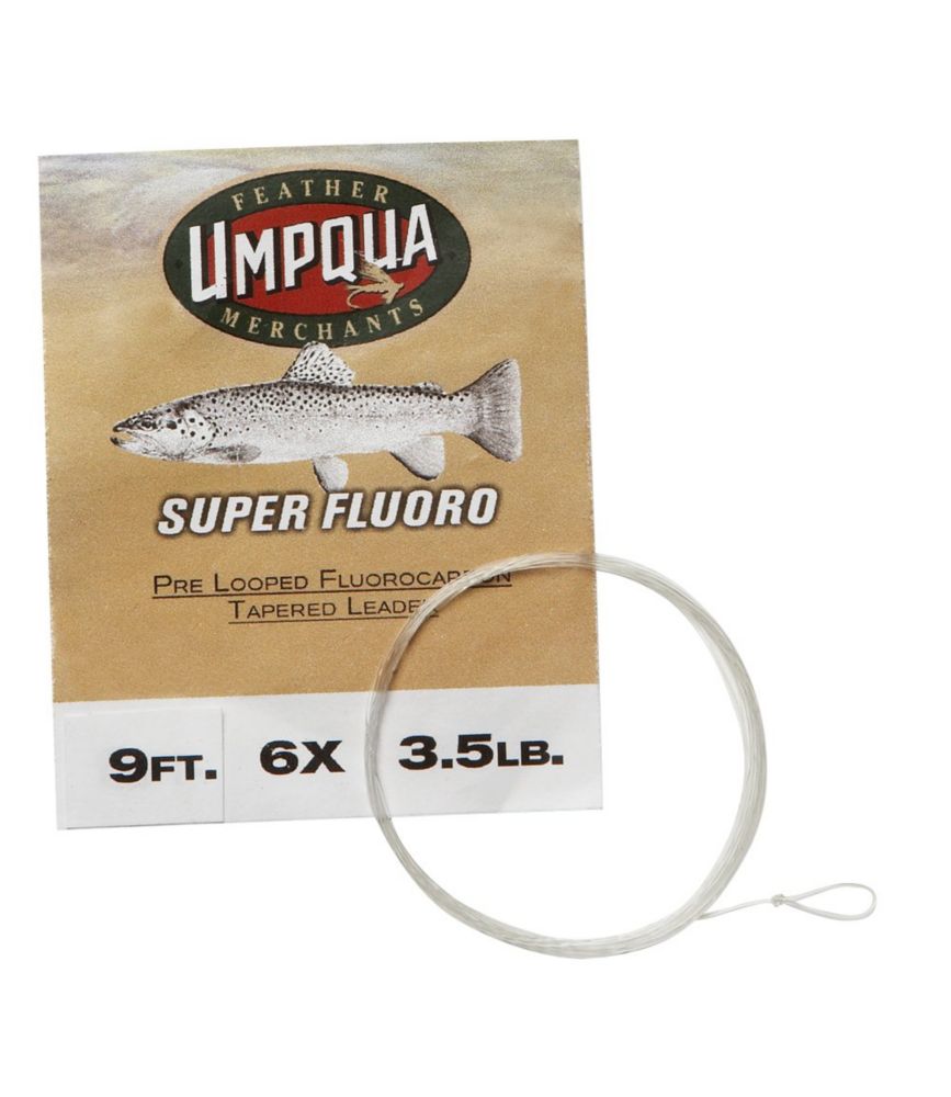 Umpqua Tapered Leaders, Super Fluoro Leaders & Tippet at L.L.Bean