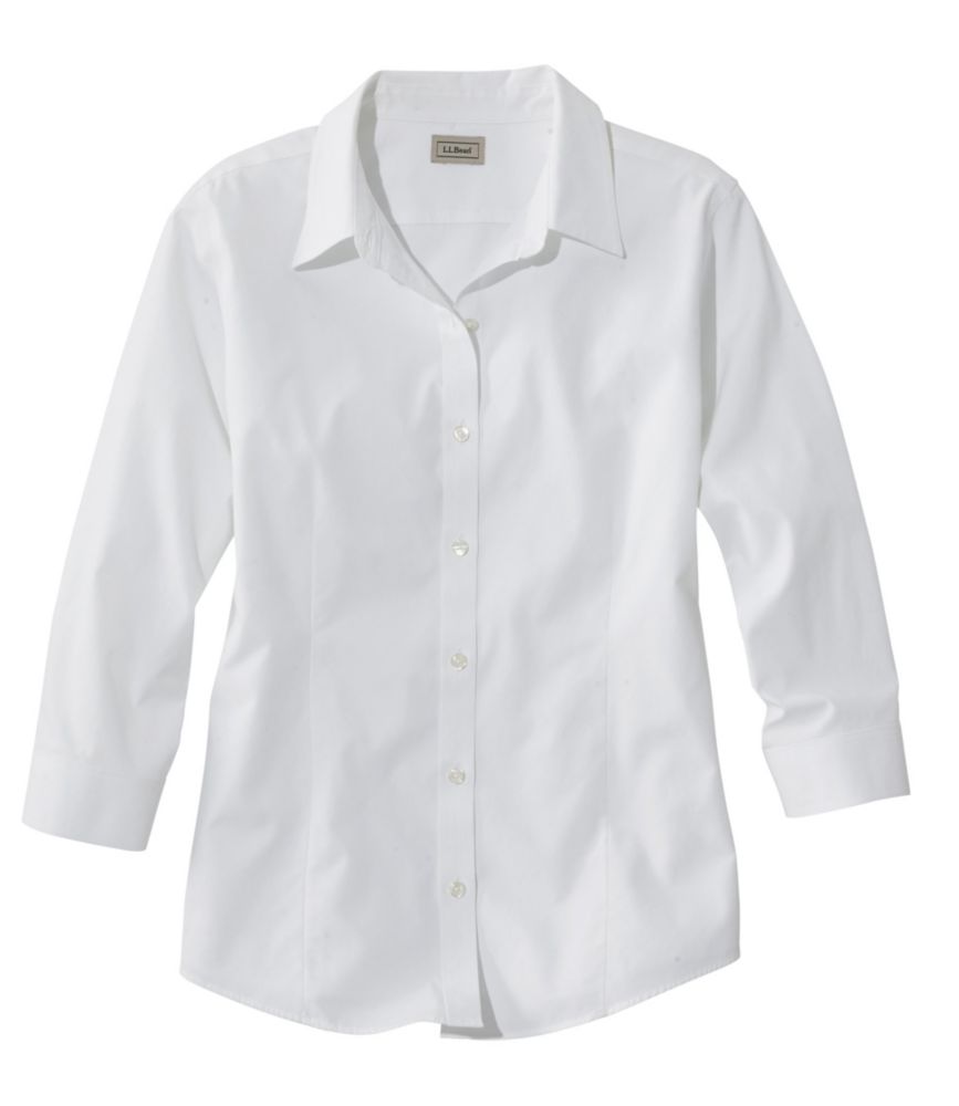 white button up oxford shirt