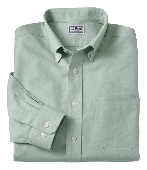 Wrinkle-Free Classic Oxford Cloth Shirt, Dark Elm, large image number 0