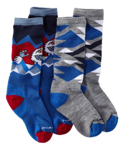 Kids' SmartWool Socks, Two-Pack | Free Shipping at L.L.Bean.