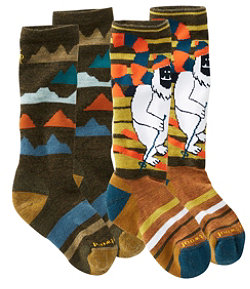Kids' SmartWool Socks, Two-Pack