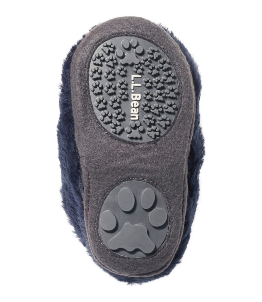 Toddlers' Animal Paws Slippers, Classic Navy, small image number 5