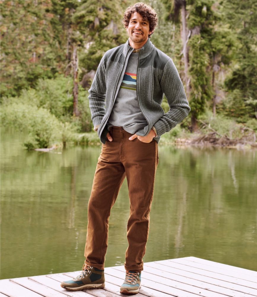 Men's Double L® Jeans, Classic Fit, Straight Leg, Dark Khaki, small image number 10