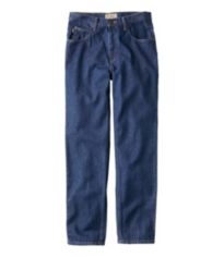 Men's Double L® Jeans, Relaxed Fit, Flannel-Lined