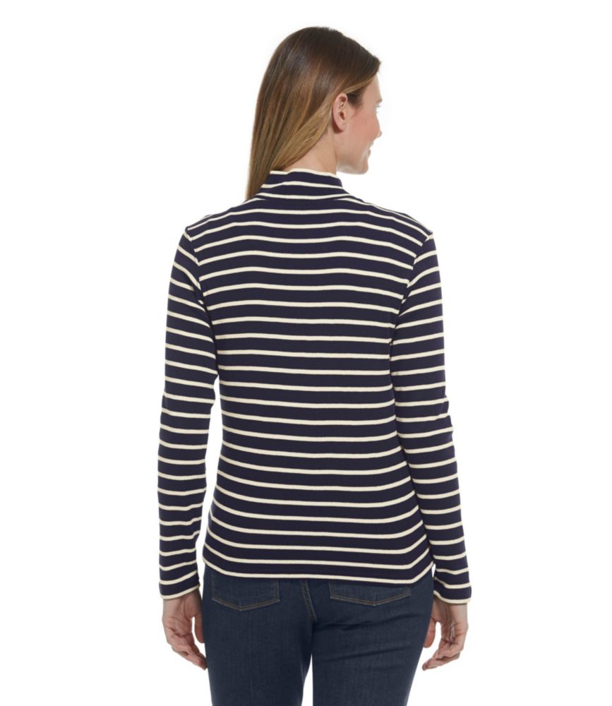 Women's French Sailor's Pullover, LongSleeve QuarterZip Shirts