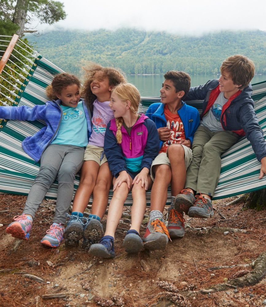 Quilted Sunbrella Hammock, Navy/Gray Multi, small image number 4