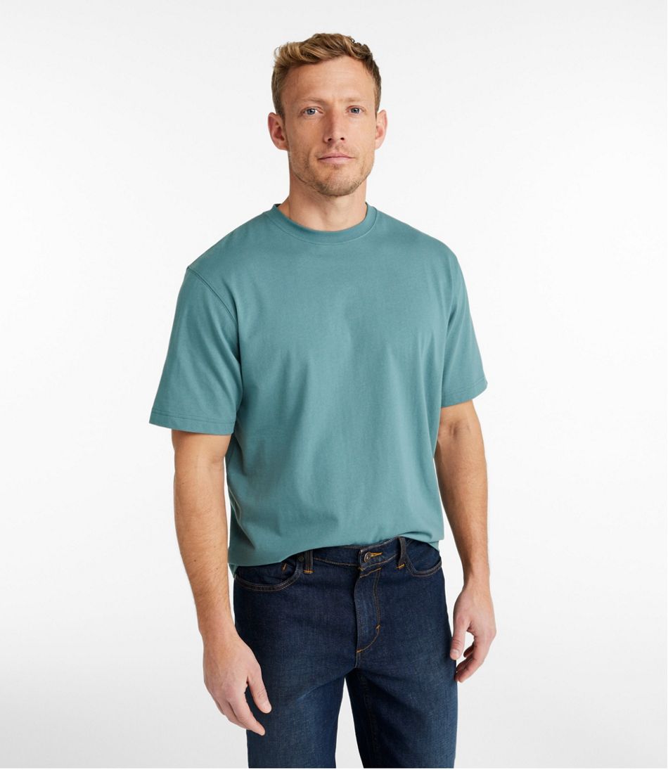 Men's Carefree Unshrinkable Tee, Traditional Fit Short Men's Carefree Unshrinkable Tee, Traditional Fit Short