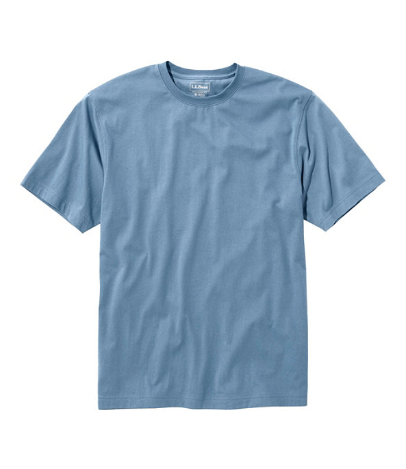 Men's Carefree Unshrinkable T-Shirt Slightly Fitted, Delta Blue, largeimage number 0
