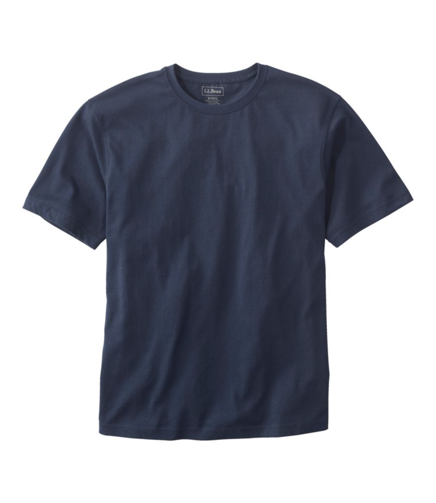 Men's Carefree Unshrinkable Tee with Pocket, Traditional Fit, Long-Sleeve