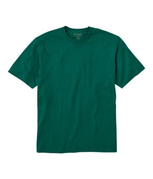 Men's Carefree Unshrinkable Tee, Traditional Fit Short-Sleeve