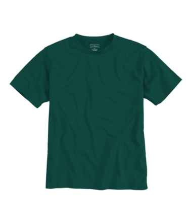 Men's Carefree Unshrinkable Tee, Traditional Fit Short-Sleeve