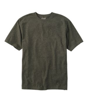 Men's Carefree Unshrinkable Tee, Traditional Fit Short-Sleeve