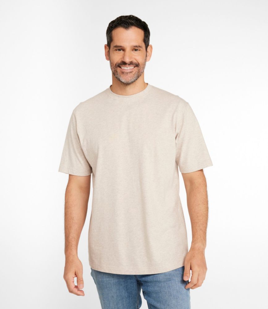 Men's Carefree Unshrinkable Tee, Traditional Fit Short-Sleeve