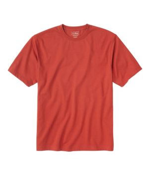 Men's Carefree Unshrinkable Tee, Traditional Fit Short-Sleeve