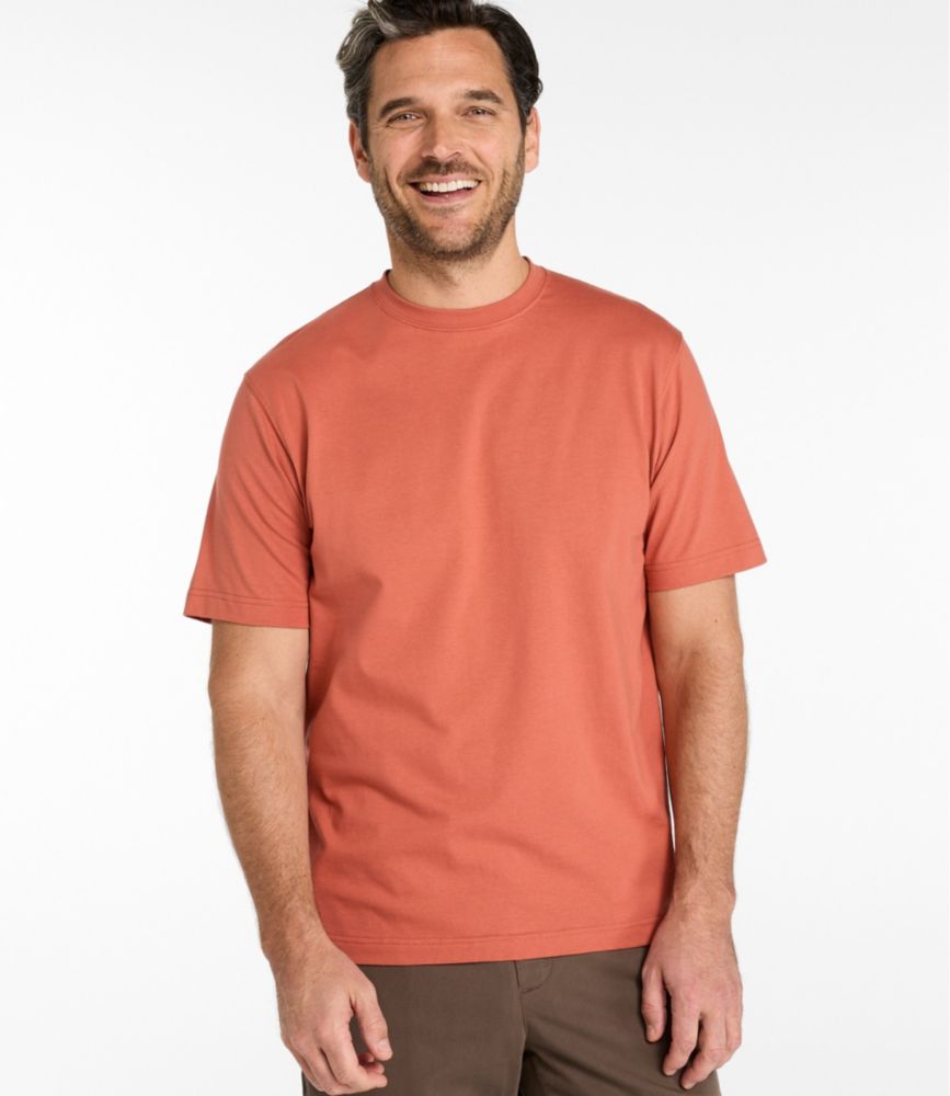Men's Carefree Unshrinkable Tee, Traditional Fit Short-Sleeve
