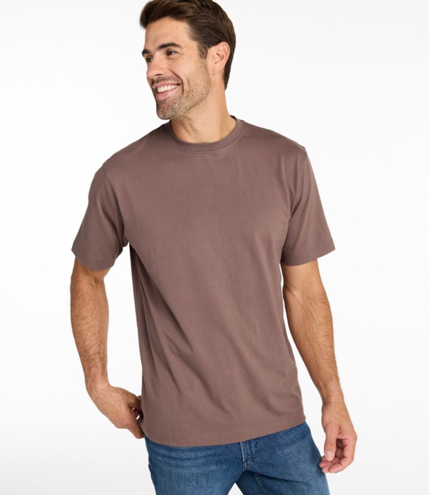 Men's Carefree Unshrinkable Tee, Traditional Fit Short-Sleeve