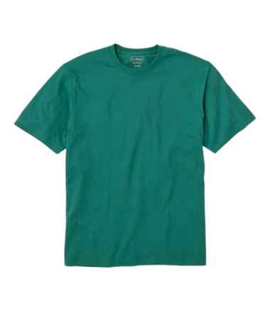 Men's Carefree Unshrinkable Tee, Traditional Fit Short-Sleeve