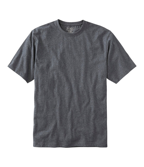 Men's Carefree Unshrinkable T-Shirt Slightly Fitted, Charcoal Heather, large image number 0