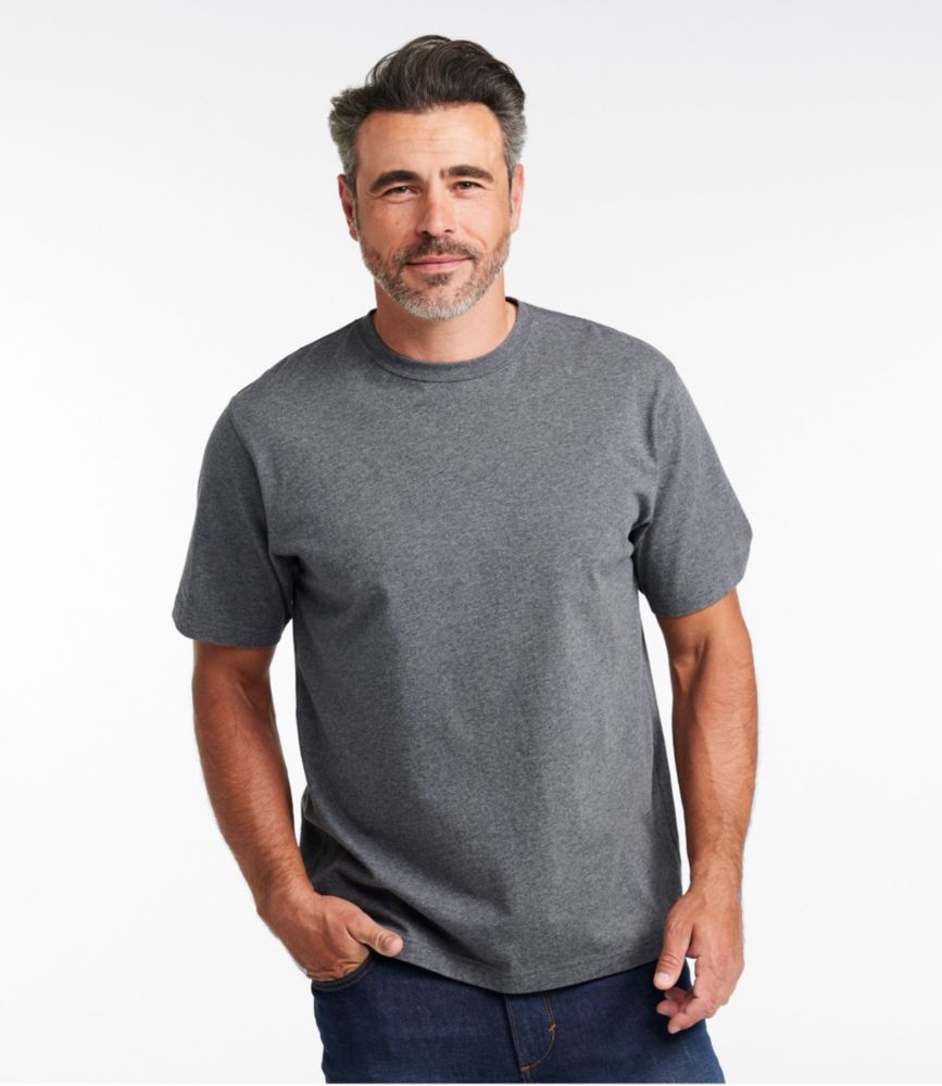 Men's Carefree Unshrinkable Tee, Traditional Fit Short-Sleeve