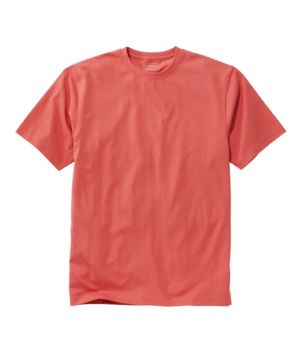 Men's Carefree Unshrinkable Tee, Traditional Fit Short-Sleeve