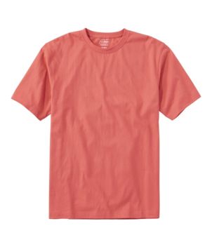 Men's Carefree Unshrinkable Tee, Traditional Fit Short-Sleeve