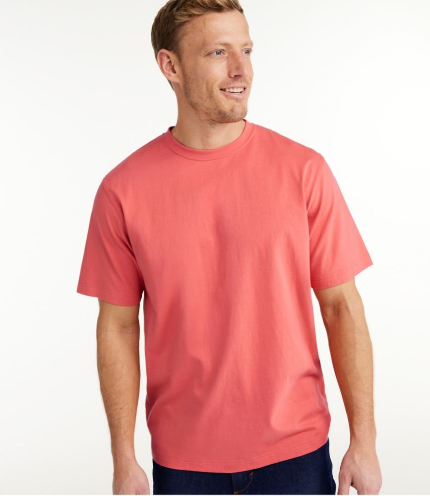 Men's Carefree Unshrinkable Tee, Traditional Fit Short-Sleeve