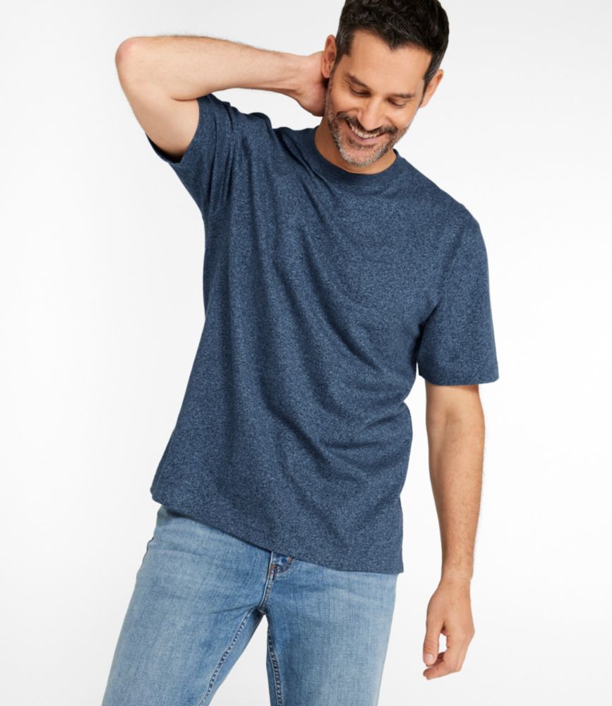 Men's Carefree Unshrinkable Tee, Traditional Fit Short-Sleeve