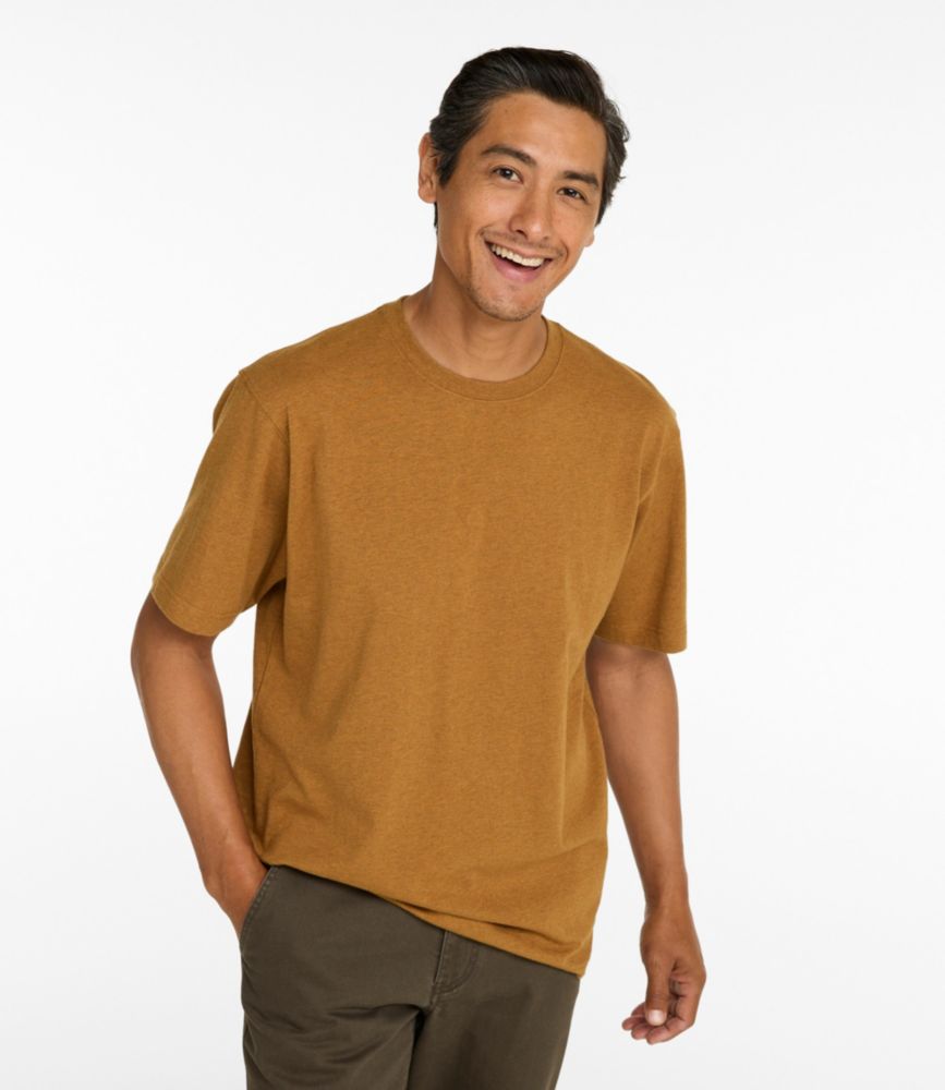 Men's Carefree Unshrinkable Tee, Traditional Fit Short-Sleeve