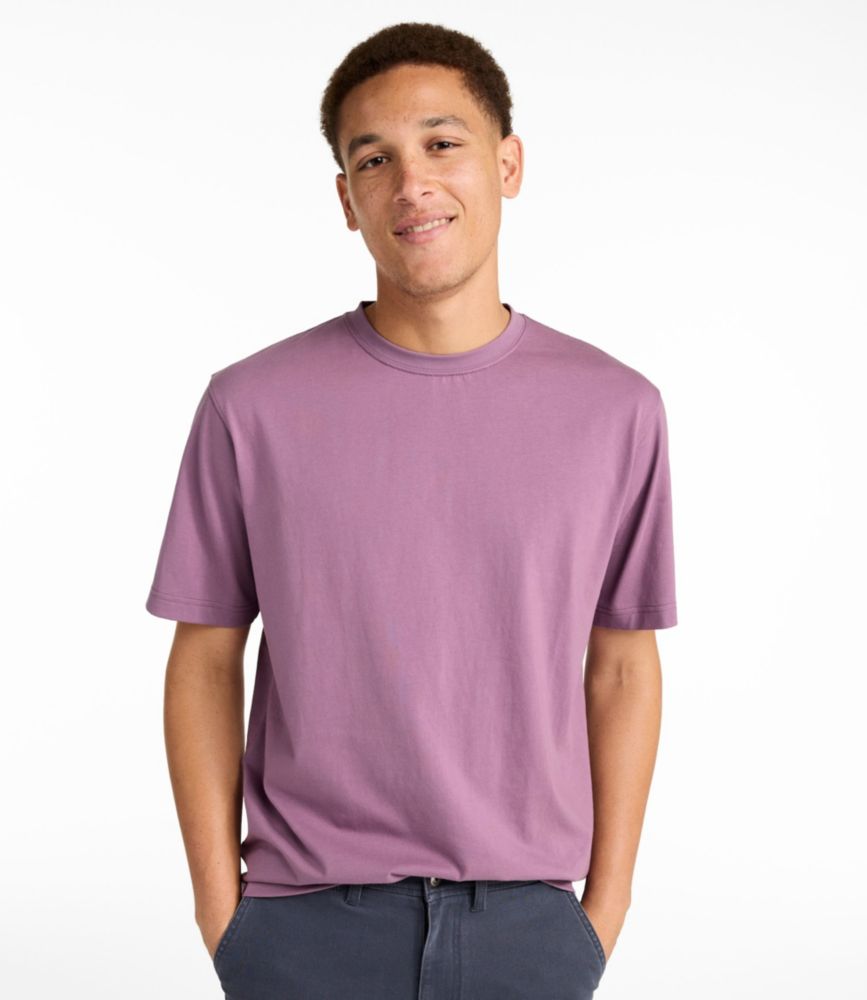 Men's Carefree Unshrinkable Tee, Traditional Fit Short-Sleeve