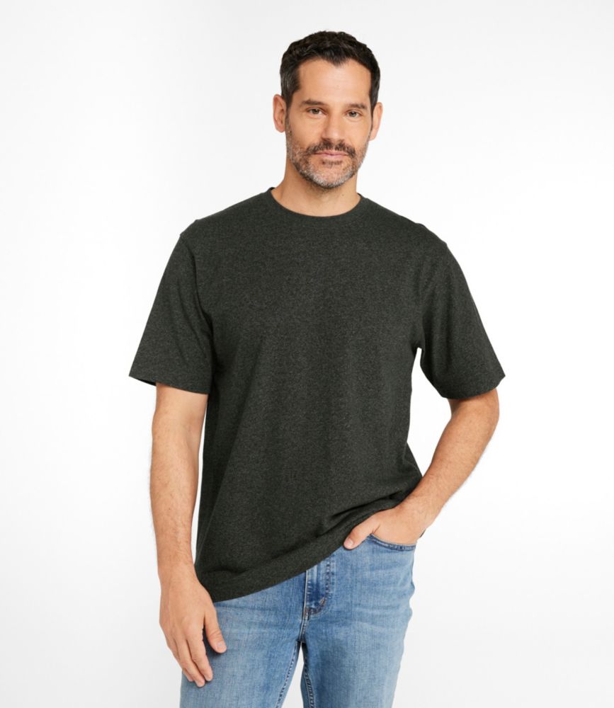 Men's Carefree Unshrinkable Tee, Traditional Fit Short-Sleeve