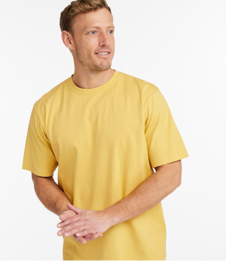 Men's Carefree Unshrinkable Tee, Traditional Fit Short-Sleeve