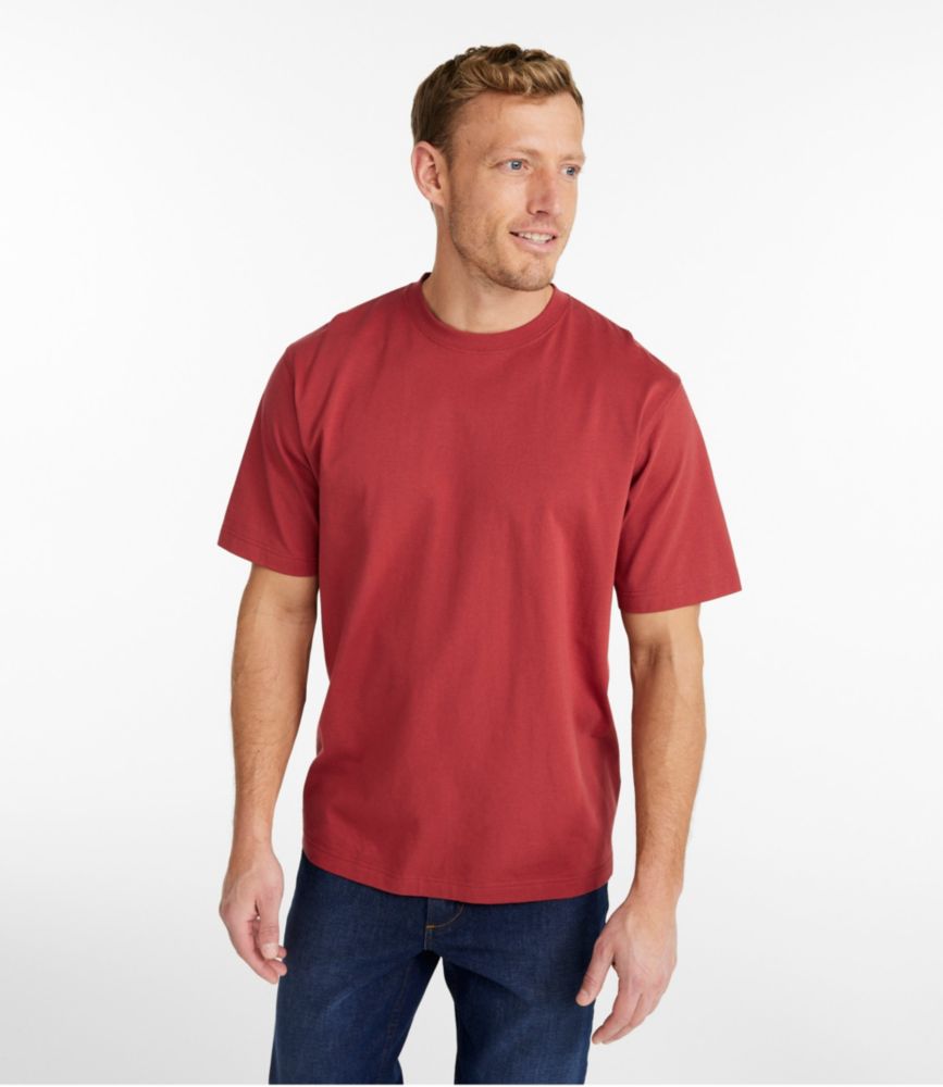 Men's Carefree Unshrinkable Tee, Traditional Fit Short-Sleeve