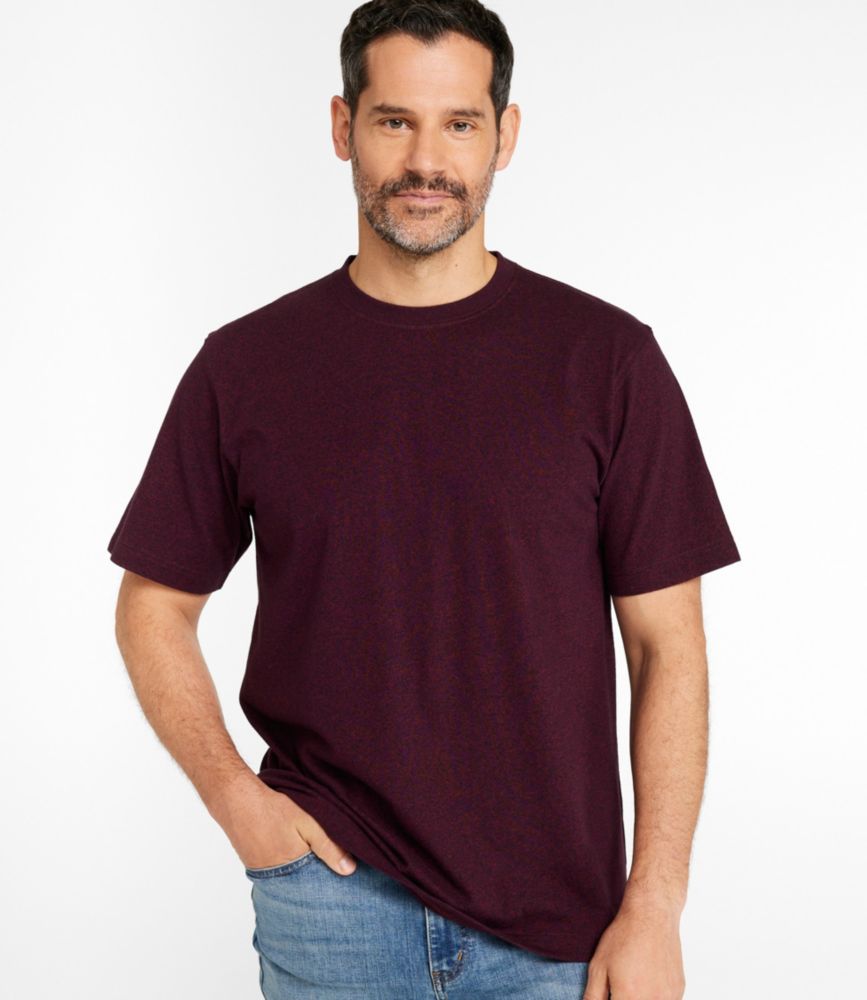 Men's Carefree Unshrinkable Tee, Traditional Fit Short-Sleeve