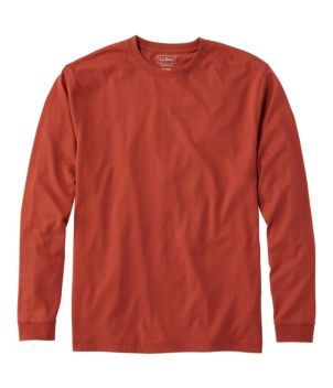 Men's Carefree Unshrinkable Tee, Traditional Fit, Long-Sleeve