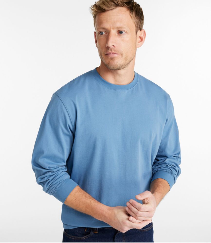 Men's Carefree Unshrinkable Tee, Traditional Fit, Long-Sleeve