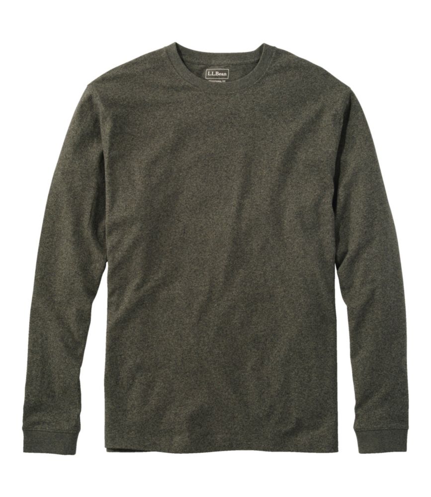 Men's Carefree Unshrinkable Tee, Traditional Fit, Long-Sleeve